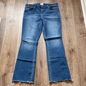 L’Agence Blue Women's Flared Jeans - Classic Mid Wash